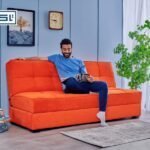 ⁦كنبه سرير بلجيكي بدون ايادي ⁩ - الصورة ⁦4⁩
